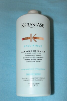 1000ml KERASTASE SHAMPOO bain riche dermo calm SPECIFIQUE NACHFÜLLFLASCHE