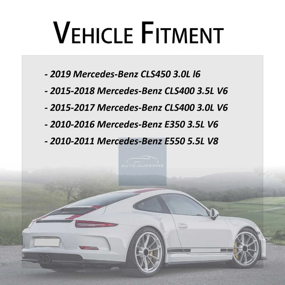 Kit manguera freno delantero trasero línea 4 piezas para Mercedes-Benz E350 2010-2016 Foto 2 de 4