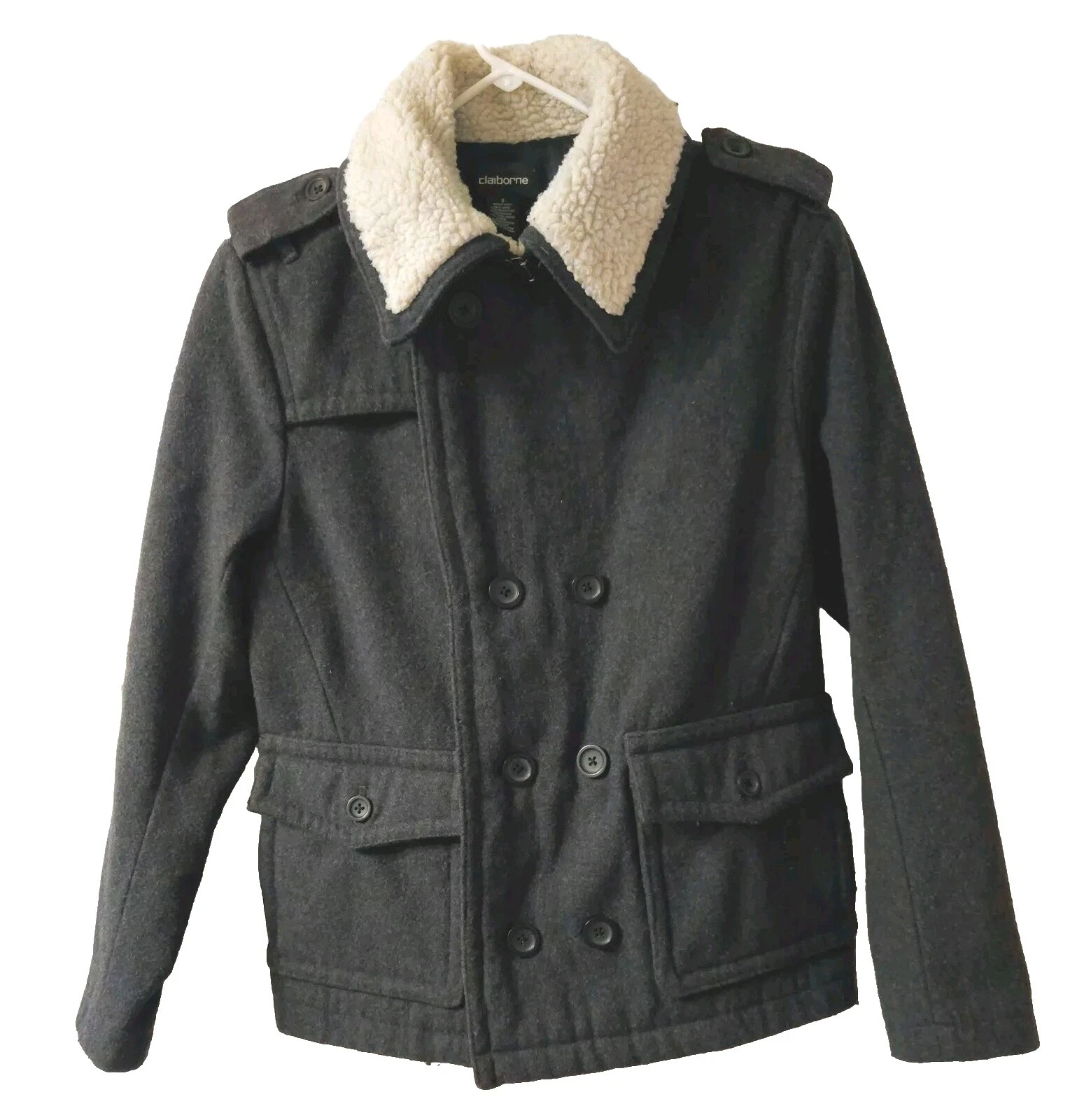 Claiborne sólido abrigos, chaquetas y chalecos para Mujeres