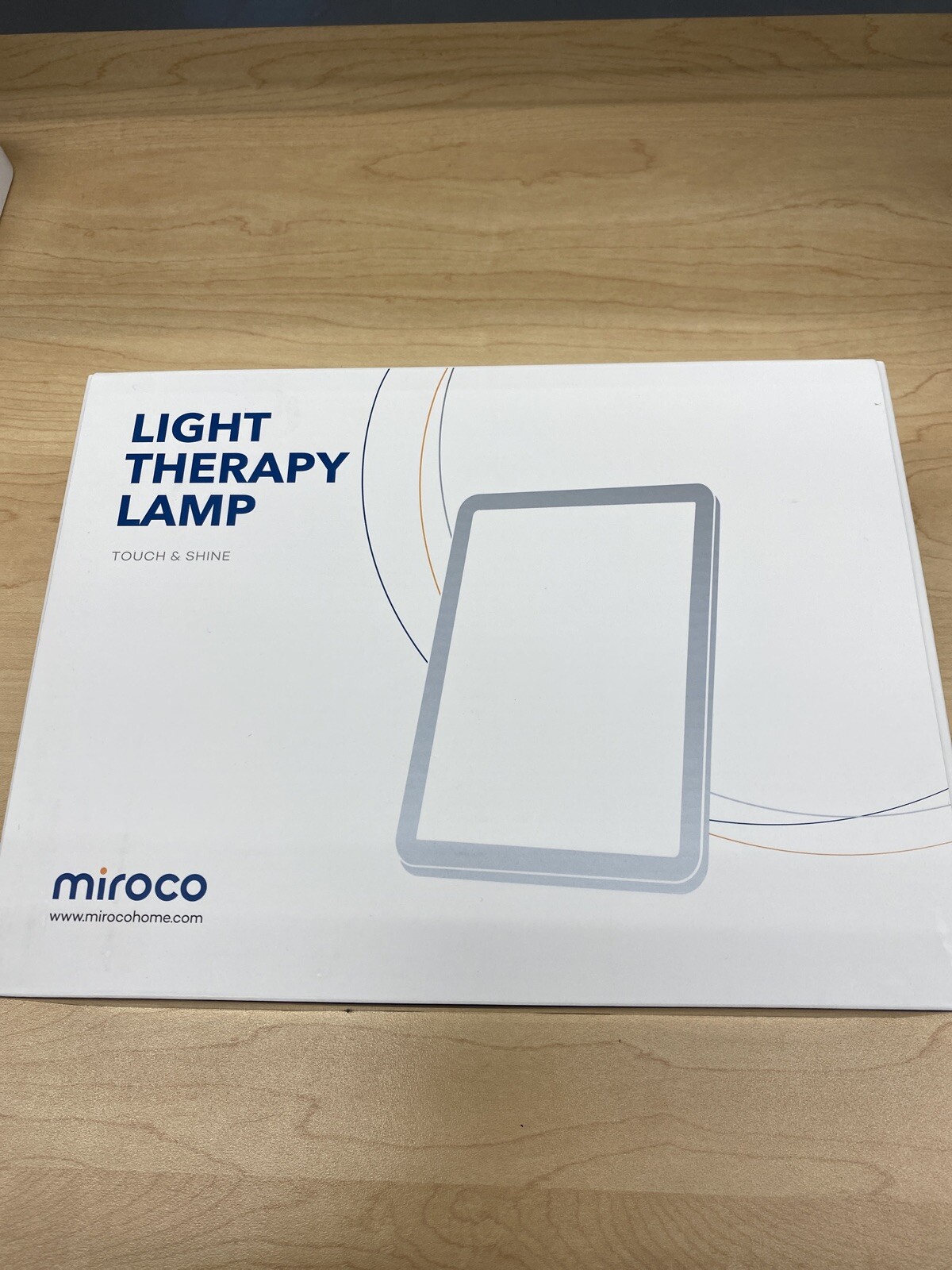 Light Therapy Lamp Miroco MLCL008. New In Box. Ships USPS Priority