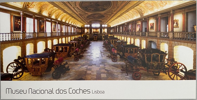 LISBON, PORTUGAL - National Carriage Museum - Belem - Oversized Card