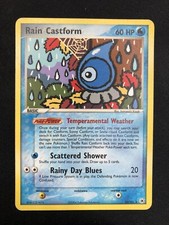 Pokemon Rain Castform 23/101 Ex Hidden Legends Rare ENG Vintage Nintendo Cards