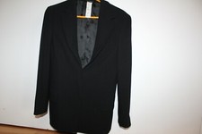 GIANNI VERSACE BLACK BLAZER JACKET COAT SIZE 42 8 GREAT FIT
