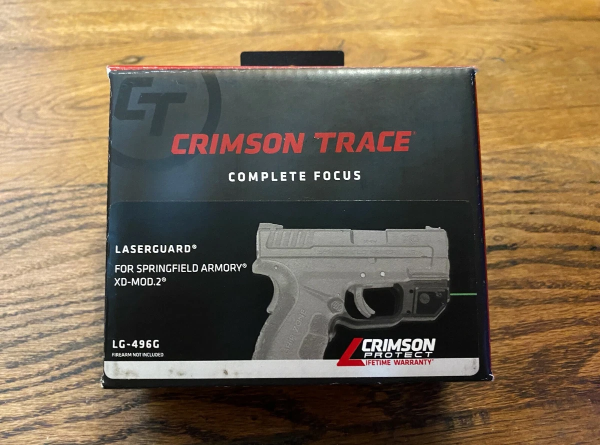Crimson Trace LG-496G GREEN LaserGuard LASER for SPRINGFIELD