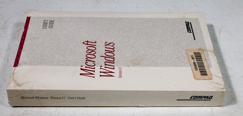 Vintage Compaq Microsoft Windows 3.1 User's Guide NEW NOS ST533 - Picture 3 of 3