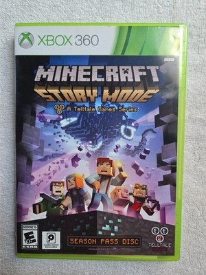 Minecraft: Story Mode Season Pass Disc (Xbox 360, 2015)