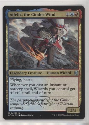 Adeliz the Cinder Wind Foil Magic: Dominaria DOM #190