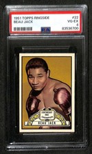 1951 Topps Ringside Boxing #22 Beau Jack - PSA 4