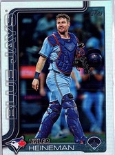 2025 Topps Update #US91 Tyler Heineman Silver Foilboard