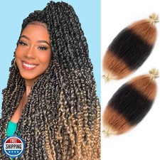 Afro Twist Hair Pre Separated Springy Afro Twist Hair Pre stretched Wrapping