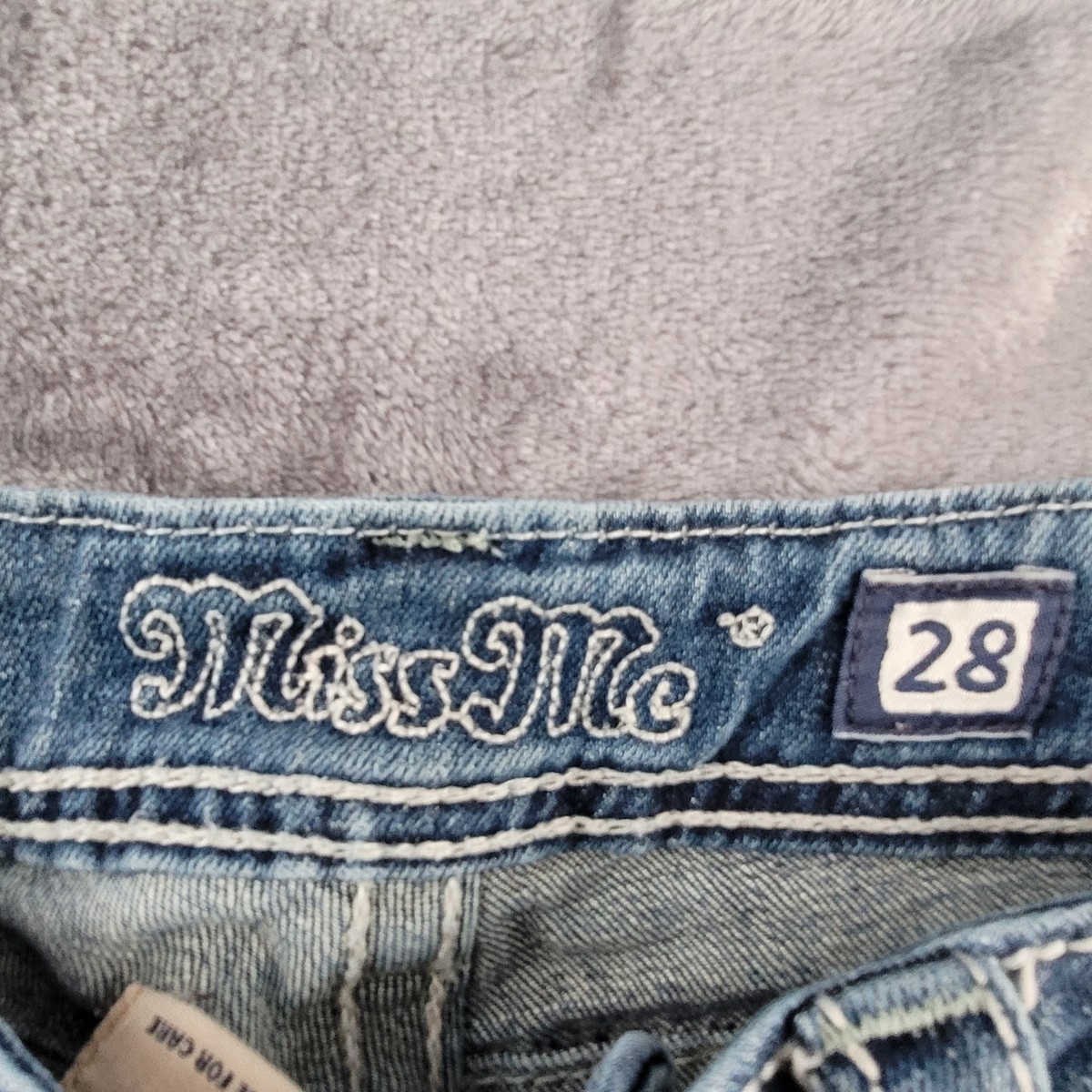 Miss Me Jeans Womens 28 Bootcut JP5480B2 Bling Rhinestones