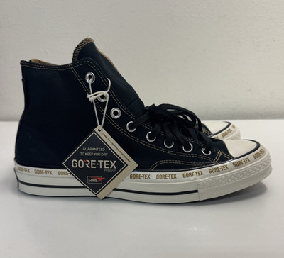 Converse Chuck 70 GTX Gore-Tex Hi Mens Sz 10 Black Toadstool