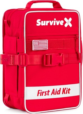 Large First Aid Kit for Car, Travel & Home - Emergency Kit for Hiking, Campin...