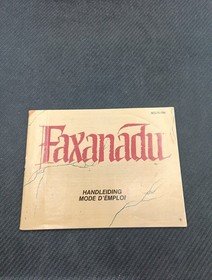 Faxanadu Nintendo Nes Fah Pal