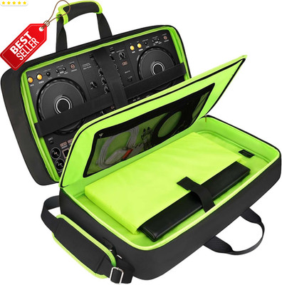 DJ Controller Case DDJ-FLX4 DDJ-400 REV1 Padded Bag 5 Pockets Strap - US