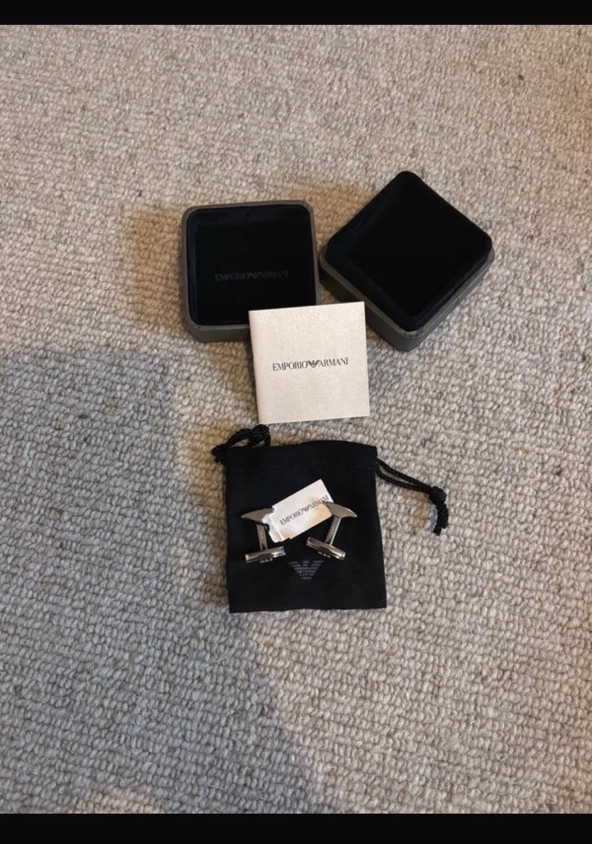【ユキちゃん】EMPORIO ARMANI カフリンクス イーグルロゴ Emporio Armani Cufflinks for Men for sale | eBay