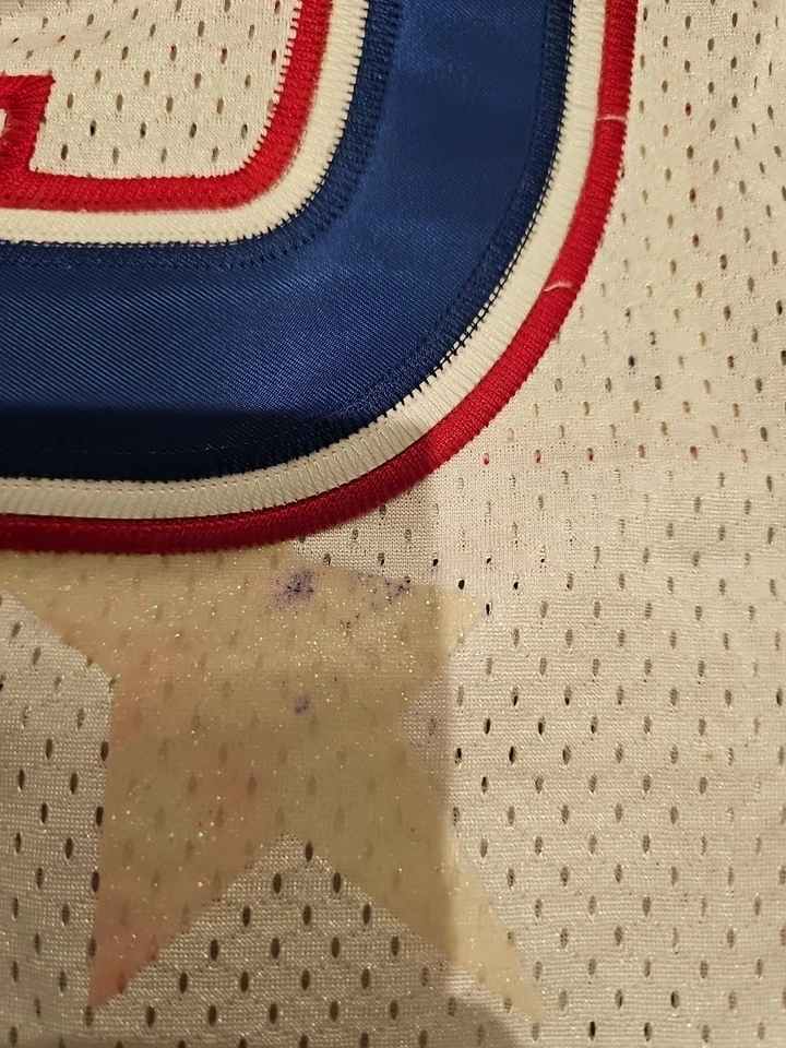 Футболка Ray Lewis Pro Bowl 2004 AFC размер 54 подлинная NFL Reebok белая красная синяя - Изображение 3 из 4