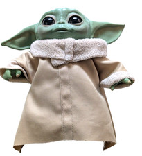 Star Wars Mattel Mandalorian Grogu Baby Yoda Plush Toy 7"