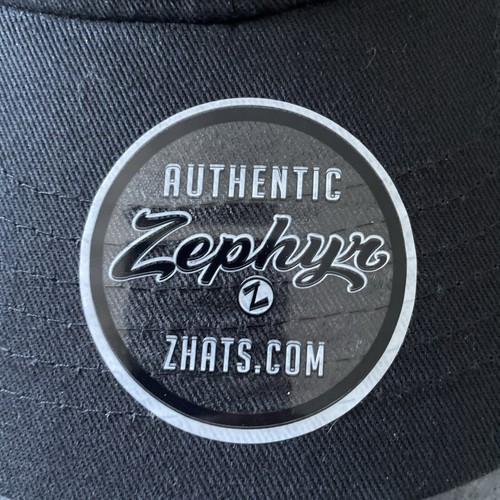 Army Black Knights Zephyr Baseball Cap Hat Black Strapback Cotton NCAA Military - Picture 7 of 13