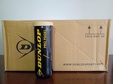 Palline da Padel Dunlop Pro Padel Tournament quality 3ballx24tube FIP approved