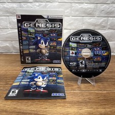 Sonic's Ultimate Genesis Collection (Sony PlayStation 3, 2009) CIB Tested Works