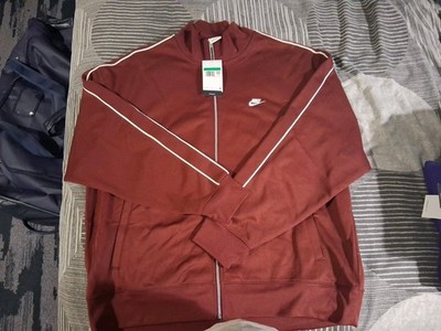 Nike Sportswear Club Men's Oversized Knit Track Jacket Hv1417-619 NWT Size XL