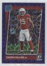 2021 Panini Donruss Optic Rated Rookie Purple Velocity Prizm Zaven Collins n0c