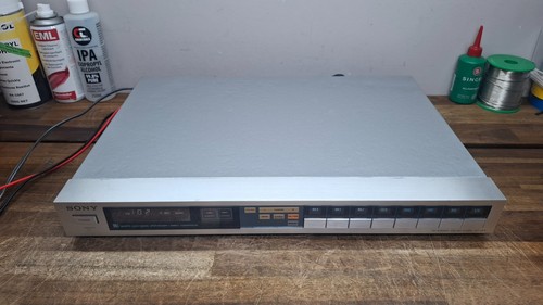 Vintage Classic SONY ST-JX4 Tuner Made in Japan 1980 serviced rebuilt