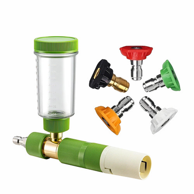 #ad 100ml Handheld Snow Foam Sprayer 1 4quot; Quick Connect High Pressure Soap Bottle $64.89