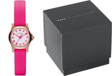 Marc Jacobs MBM1237 Henry Dinky Pink Leather Women's Watch 175.00