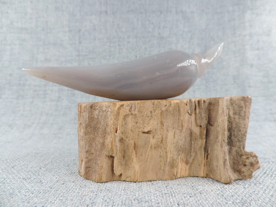 Изящный китайский натуральный агат ручной резьбы чили формы табакерка A3 - Изображение 2 из 4