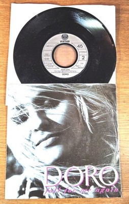 DORO Fall For Me Again / Cool Love 1991 german EX VERTIGO 7'' 45 HEAVY Hard Rock