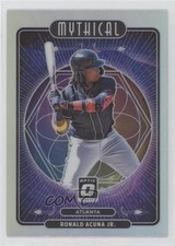2021 Panini Donruss Optic Mythical Holo Prizm Ronald Acuna Jr #M21 0iy9