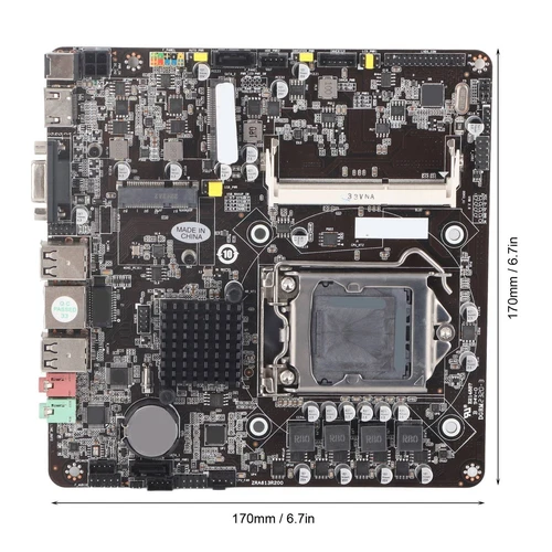 Mini Industrial Control Motherboard Für H61 Thin‑Itx Computer Zubehör KUI