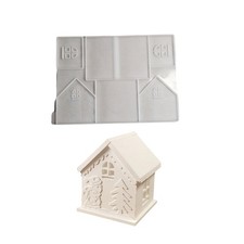Christmas House Decoration Sturdy Silicone Mold Set for Artistics Creation