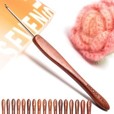Mimosa 2.5mm Single Crochet Hook, Available in 0.6mm-6.5mm, Ergonomic Hand Po...