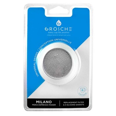 Milano Stovetop Espresso Maker - 6 Espresso Cup Size Silicone Gasket Seals (3...