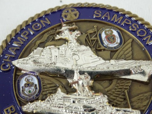 United States Navy Captain Philip H Roos Silver Eagle Champion Challenge Coin - Picture 6 of 14