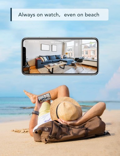 Mini Indoor Wireless WiFi Camera Small Home Security Cameras Body Small Outdo... - Picture 2 of 9
