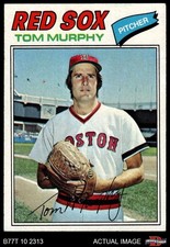 1977 Topps #396 Tom Murphy Red Sox 4 - VG/EX