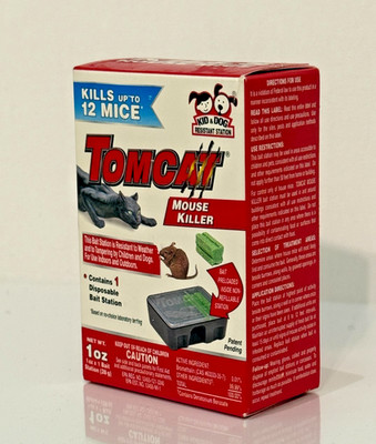 Tomcat Mouse Killer Bait Station Trap Indoor Outdoor Rat Poison FAST SHIP