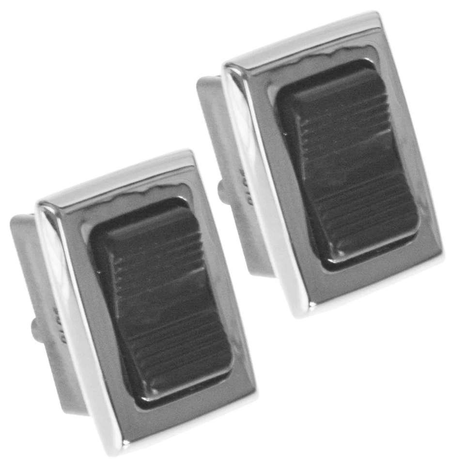 Juego de 2 pares de interruptores de puerta de ventana eléctrica cromados negros OEM para Mercedes W108 W111 114 Foto 2 de 4