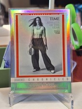 Panini Catlin Clark Chronicled Snapshot Time Athlete Of The Year #99 Silver Foil