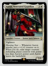 Auron, Venerated Guardian 10 R MTG FIC NM