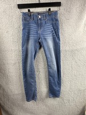 Jordache Jeans Girls 12 Regular Super Skinny Stretch Denim Cute Back Pockets
