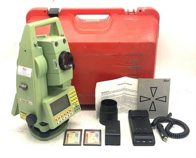 Leica TCRA1105 Plus 5'' Ext Range Motorized Auto Target Total Station 