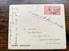 1922 Downing Street — Lloyd George Govt Letter — 11 Aug — Dr Mattas France