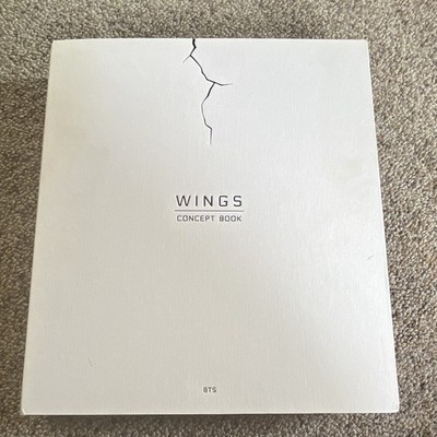 BTS WINGS Concept Book Illustrated Hardcover Korean Big Hit Entertainment