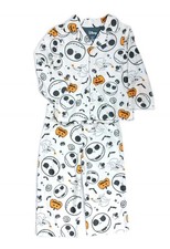 NBC Jack Skellington and Zero Halloween Print Boy's Flannel Pajama Set, Size 8