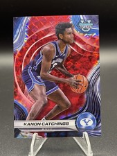 2024-25 Bowman Best U - Kanon Catchings Red Geometric Refractor #05/10 BYU